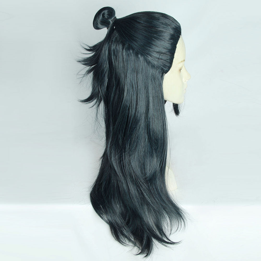 [in stock]Jujutsu Kaisen Sorcery Fight Suguru Geto Black Cosplay Wig Wig - Tophatter Daily Deals