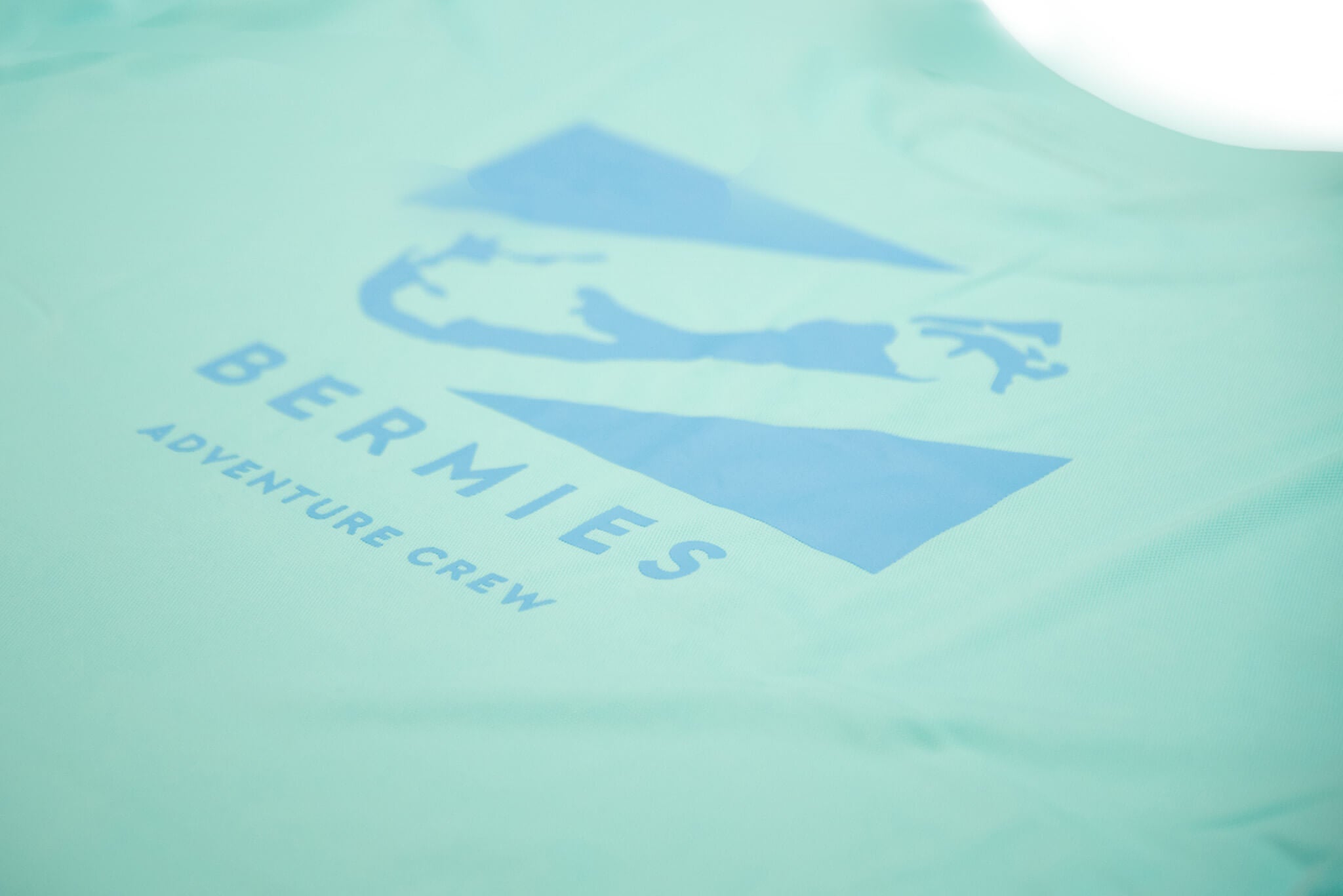 Bermies Men's Aqua Long Sleeve Tee Long Sleeves - Tophatter Daily Deals