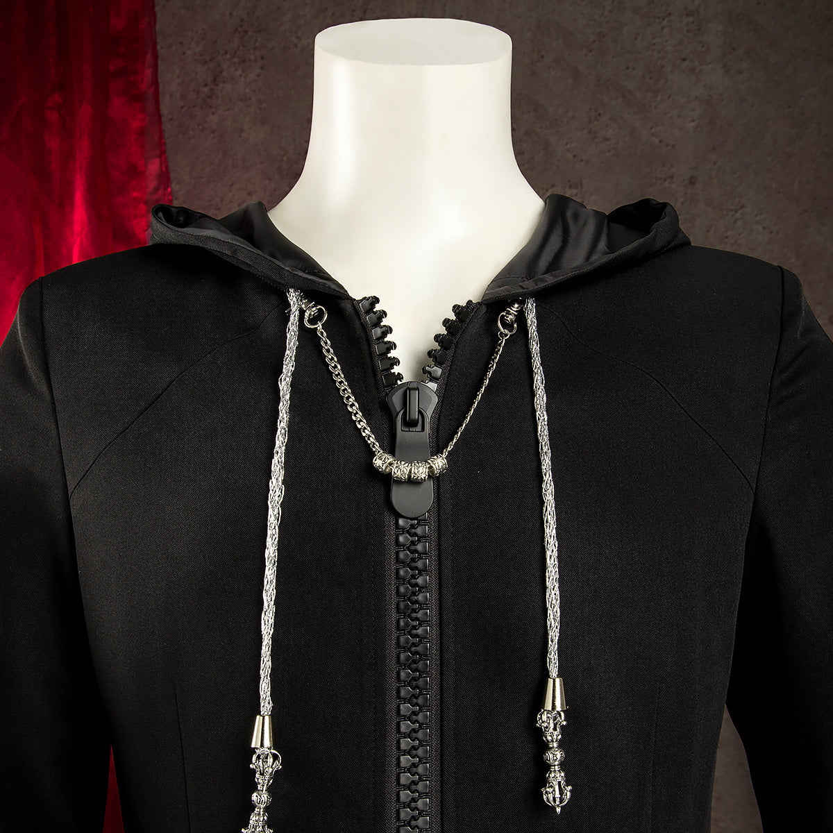Kingdom Hearts 2 Organization XIII Roxas Black Cosplay Costume Costume - Tophatter Daily Deals
