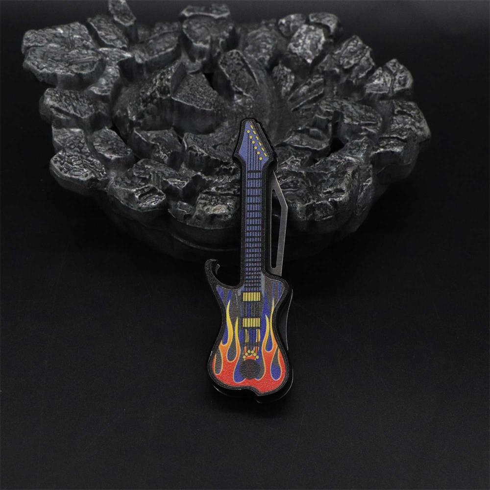 Guitar Folding Knife Tool - Tophatter Daily Deals