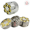 Revolver Bullet Herb Grinder Tobacco Mill - Large 2 Inch 3 piece Smoking Accessories - Tophatter Daily Deals