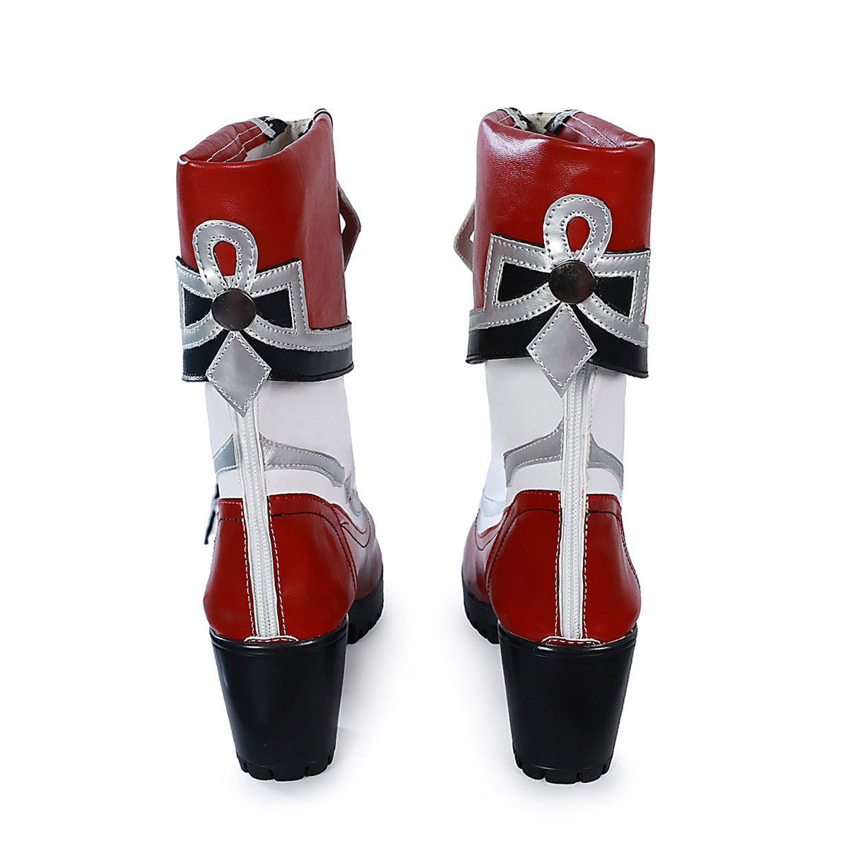 Genshin Impact Cherries Snow-Laden Hu Tao Red Cosplay Shoes Shoes/Boots - Tophatter Daily Deals