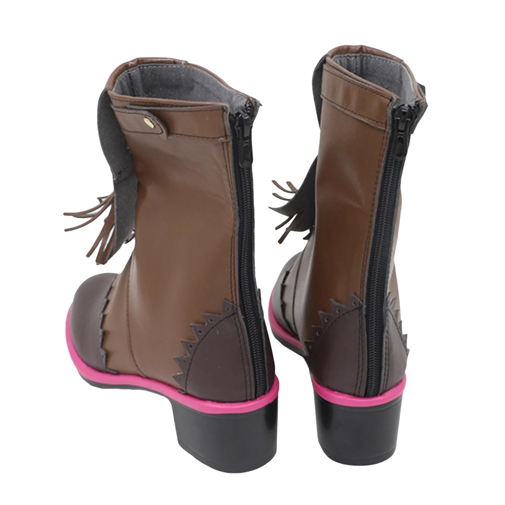 Tekken 8 Asuka Kazama Brown Cosplay Shoes Shoes/Boots - Tophatter Daily Deals