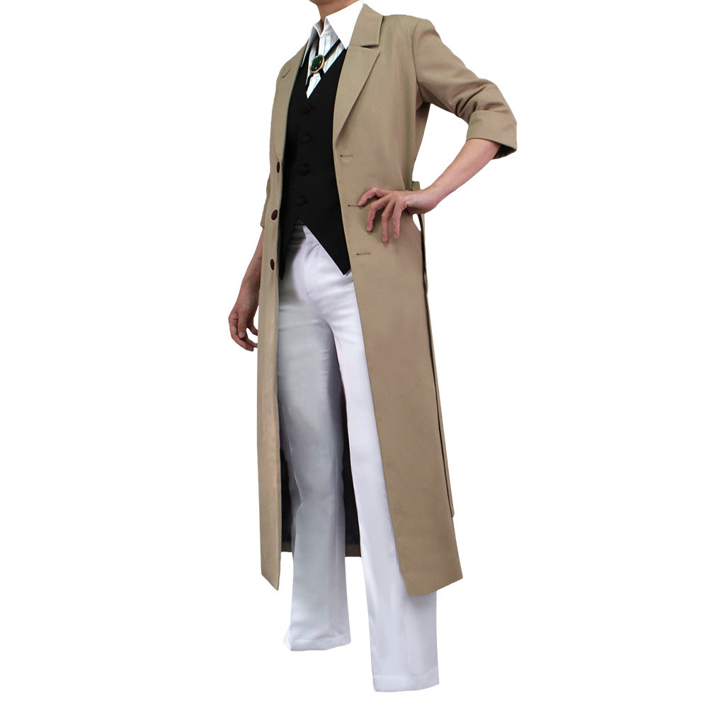 Bungou Stray Dogs Osamu Dazai Brown Cosplay Costume Costume - Tophatter Daily Deals
