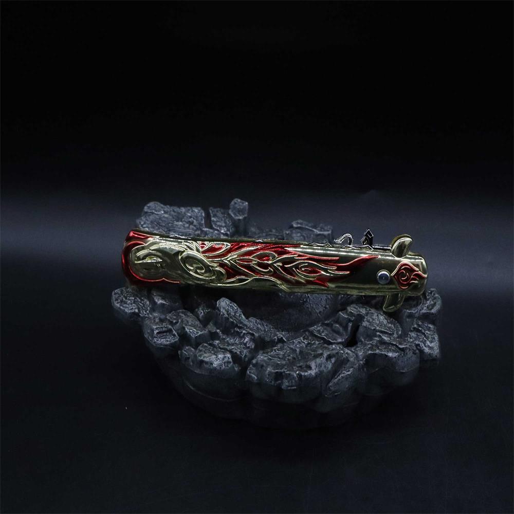 Staff of Homa Game Folding Knife Trainer Replica - Tophatter Daily Deals