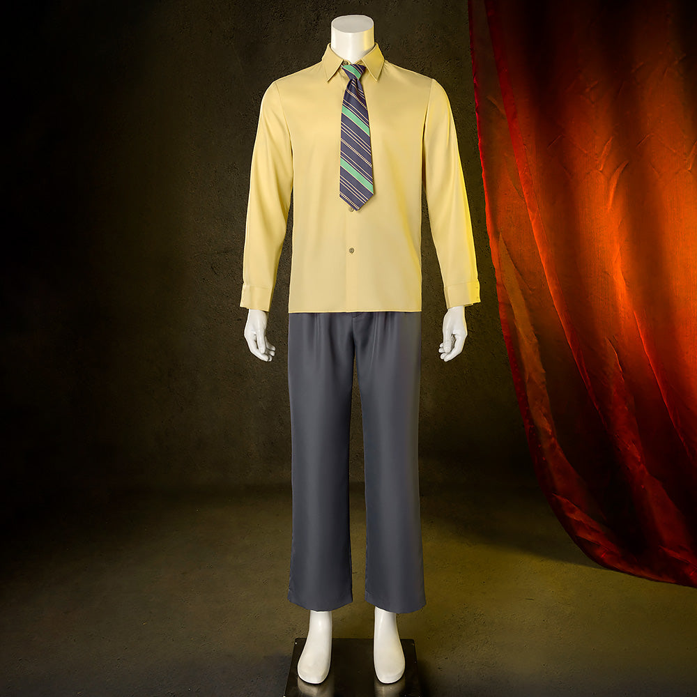 Joker: Folie à Deux Arthur Fleck Grey Suit Cosplay Costume Costume - Tophatter Daily Deals