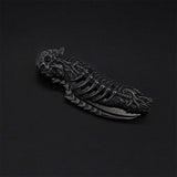 Cool Skull Folding Knife Tool - Tophatter Daily Deals