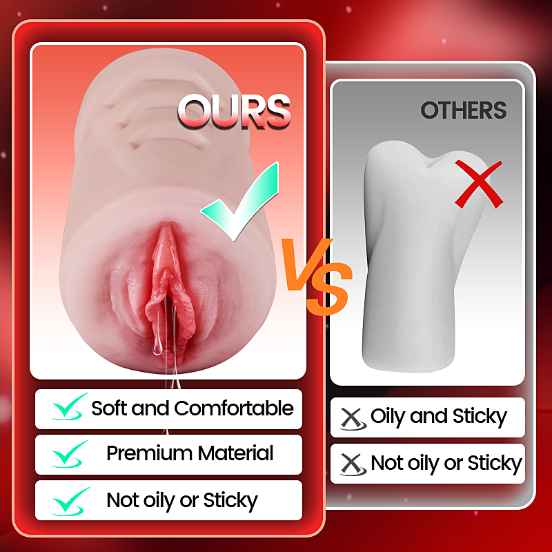 Acmejoy - Realistic Vagina Sucking Vibrating Male Stroker Masturbator Masturbation Cup - Tophatter Daily Deals