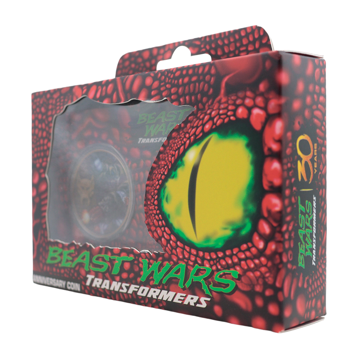 Transformers: Beast Wars – Limited Edition 30th Anniversary Presentation Coin Replica Coin - Tophatter Daily Deals