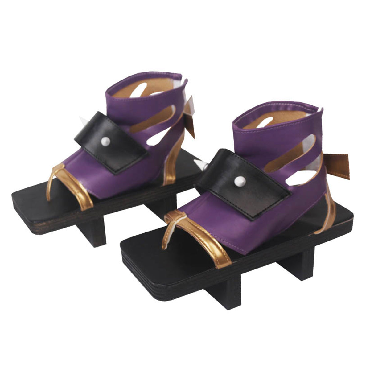 Genshin Impact Arataki Itto Purple Cosplay Shoes Shoes/Boots - Tophatter Daily Deals