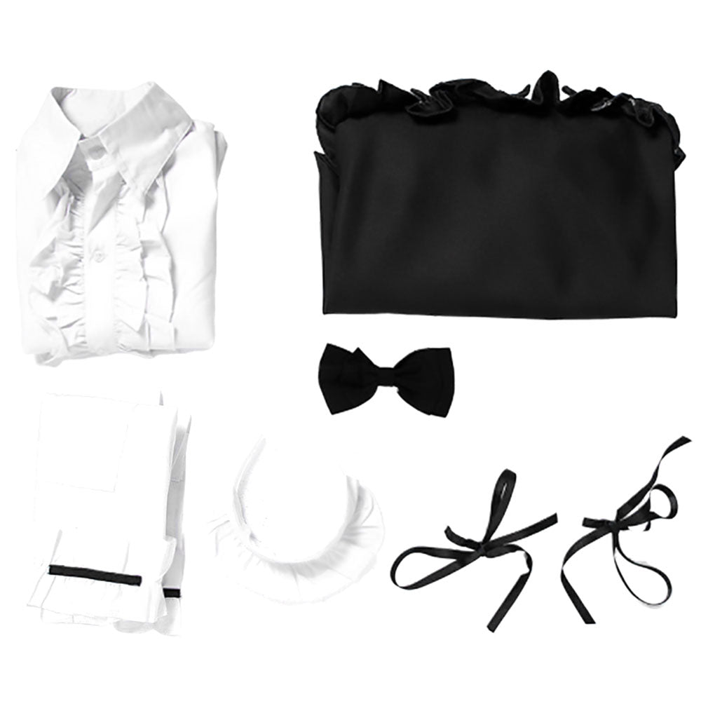 Final Fantasy XIV Housemaid's Apron Dress Cosplay Costume Costume - Tophatter Daily Deals