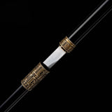 Shadow Veil Twin-Bladed Polearm - Tophatter Daily Deals