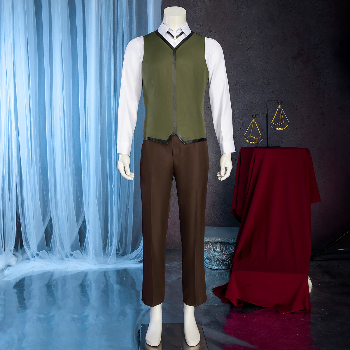 The Legend of Vox Machina Percival de Rolo Evening Party Cosplay Costume Costume - Tophatter Daily Deals