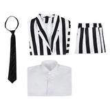 Beetlejuice 2 Beetlejuice Halloween Black And White Cosplay Costume Costume - Tophatter Daily Deals