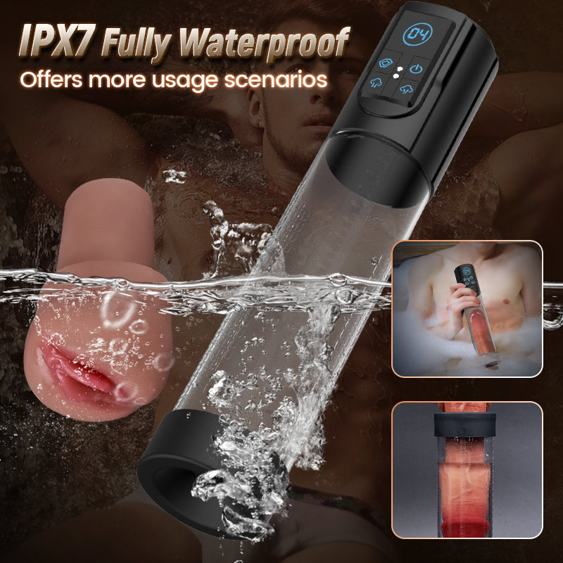 AcmeJoy 3-in-1 Design 3 Vacuum Suction Automatic Suction Penis Pump Penis Pumps - Tophatter Daily Deals