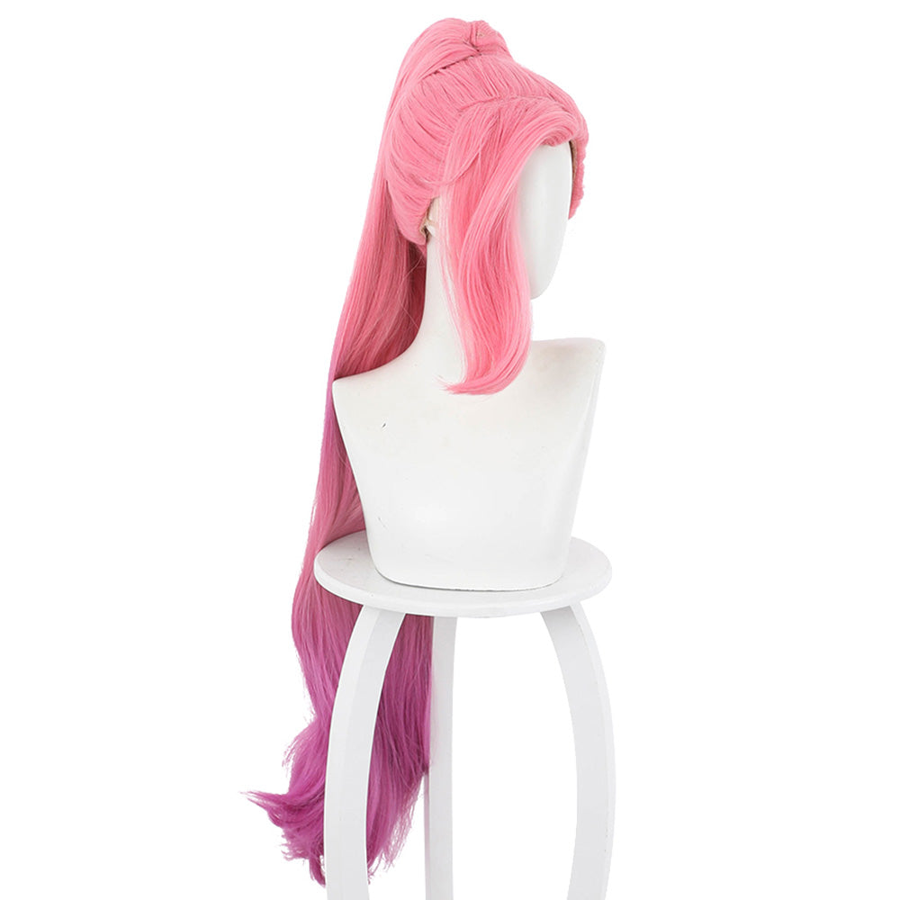 League Of Legends LOL K/DA ALL OUT Seraphine Indie Pink Cosplay Wig Wig - Tophatter Daily Deals