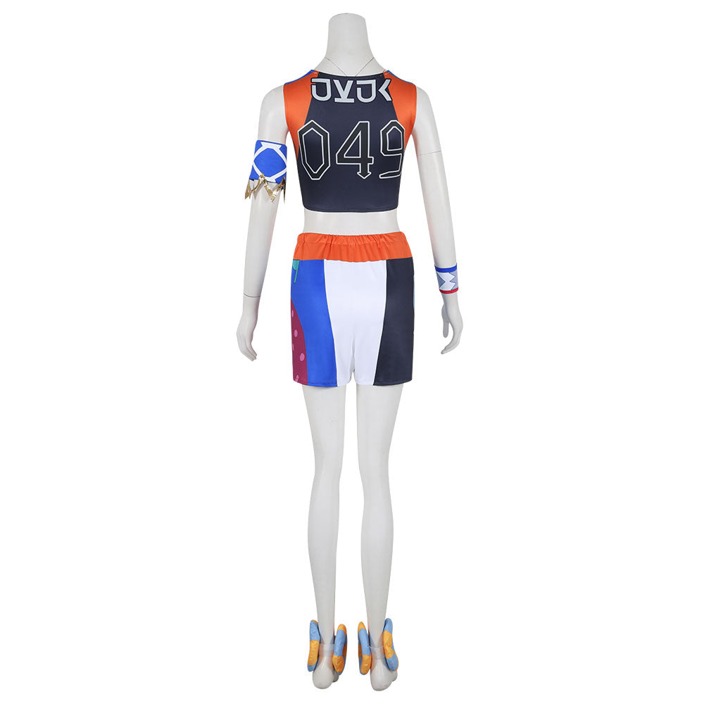 Pokemon Sword and Shield Nessa Cosplay Costume Costume - Tophatter Daily Deals