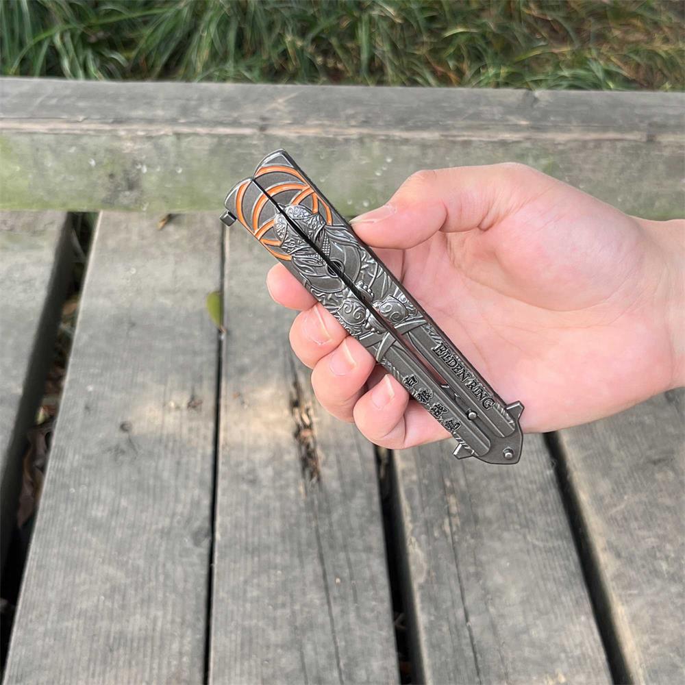 Game Peripherals Folding Knife Trainer Replica - Tophatter Daily Deals