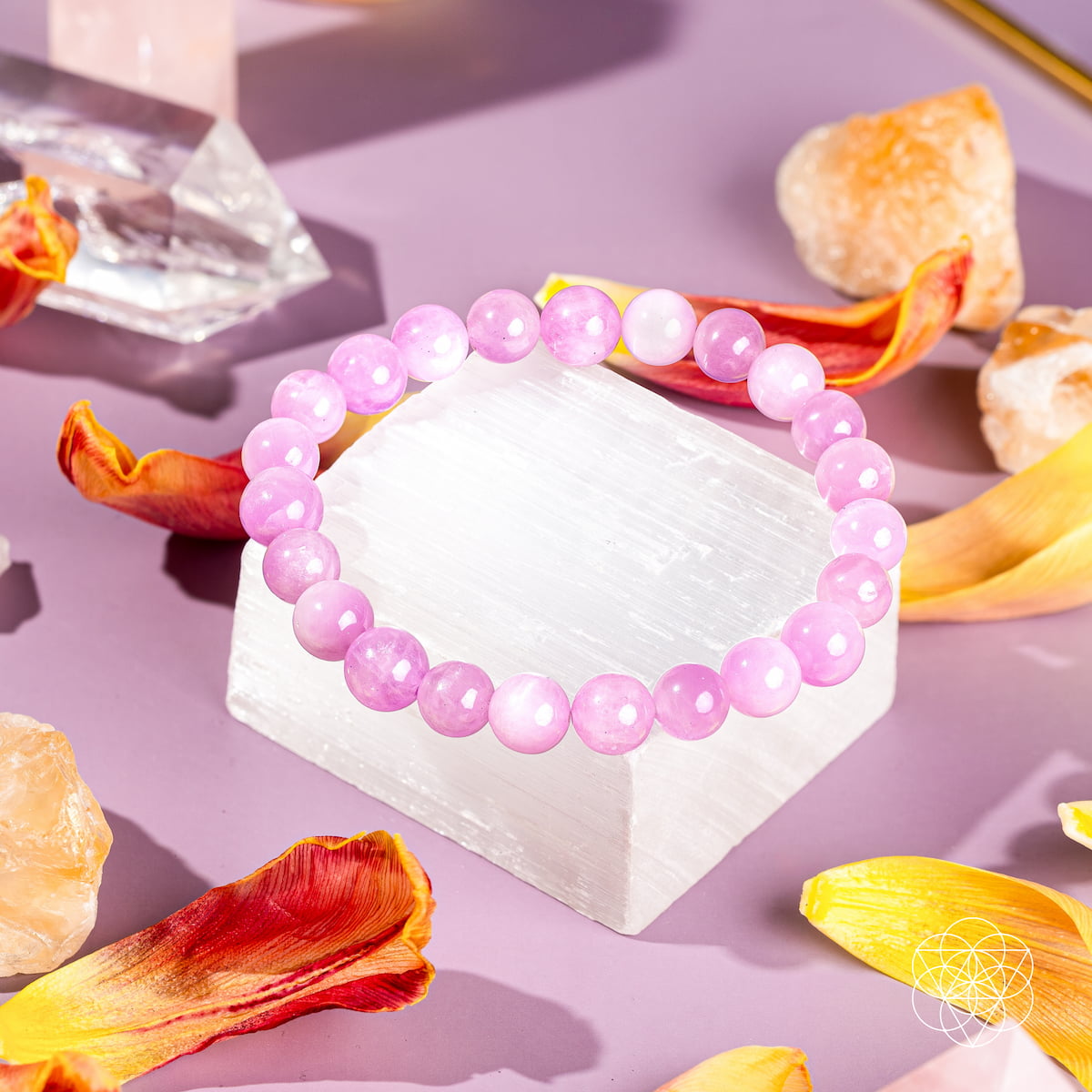 The Heart Reset - Rare Pink Kunzite Bracelet Bracelets - Tophatter Daily Deals