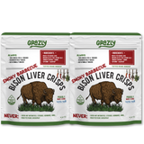 Bison Liver Crisps - 100% Grass-Fed/Finished Smoky Barbecue 2 Pack Health & Wellness - Tophatter Daily Deals
