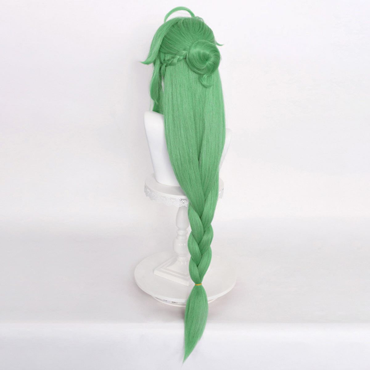 Genshin Impact Baizhu Green Cosplay Wig Prop - Tophatter Daily Deals