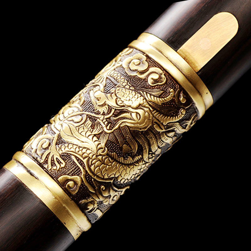 Ebony Dragon Head Cane Sword - Tophatter Daily Deals