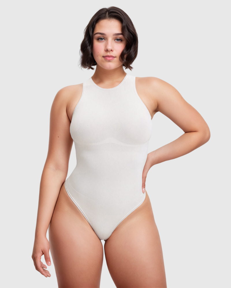 Revenge Body Buttercream Thong Bodysuit Cream Bodysuit - Tophatter Daily Deals