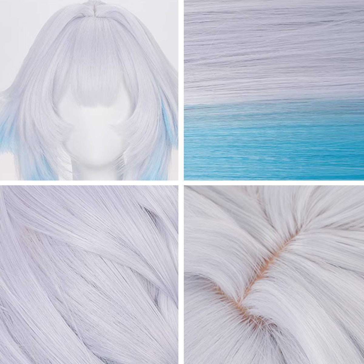 Honkai: Star Rail Cerydra Blue Cosplay Wig Wig - Tophatter Daily Deals