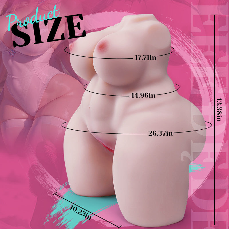 Emma BBW 9.8LBS Sex Doll with Big Ass and Boobs Male Sex Toy Love Doll Masturbators - Tophatter Daily Deals