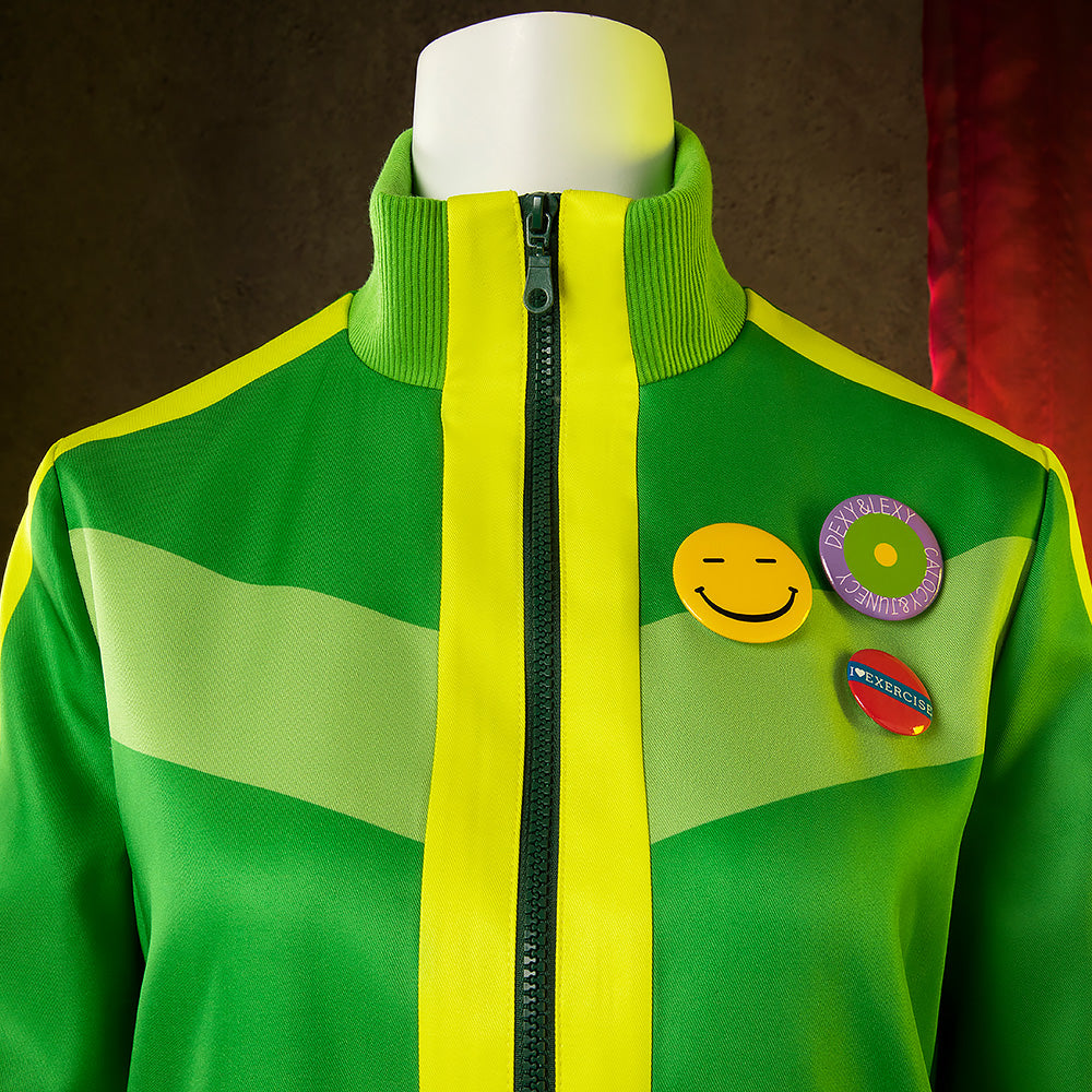 Persona 4 Golden Satonaka Chie Green Cosplay Costume Costume - Tophatter Daily Deals
