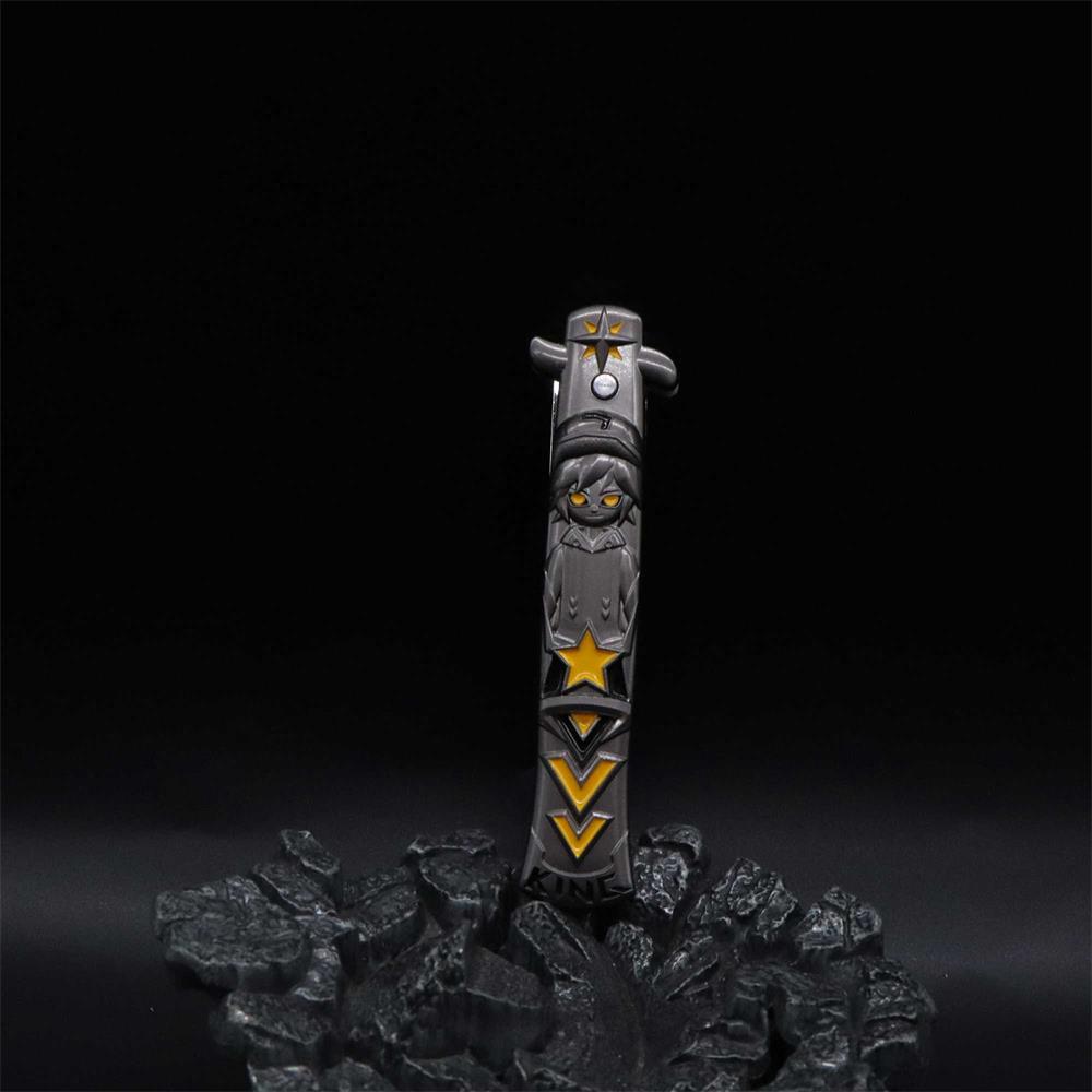 Folding Knife Game Animation Collection Metal Model - Tophatter Daily Deals