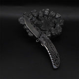 3D Western Dragon Folding Knife - Tophatter Daily Deals