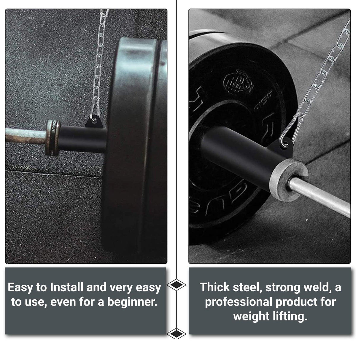 T-Bar Row Plate Post Insert Landmine - T-bar Row Holder Exercise & Fitness - Tophatter Daily Deals