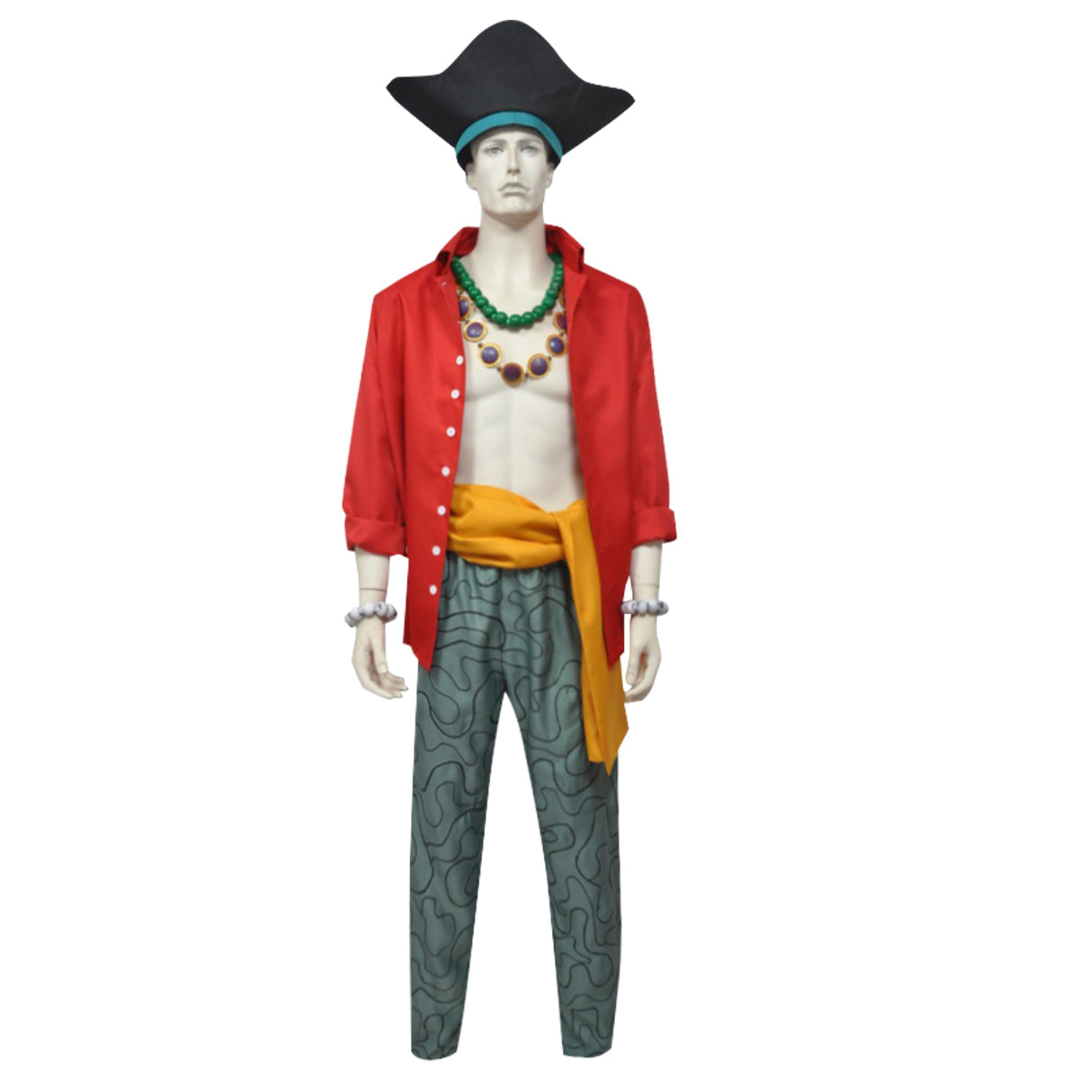 One Piece Marshall D. Teach Cosplay Costume - B Edition Costume - Tophatter Daily Deals