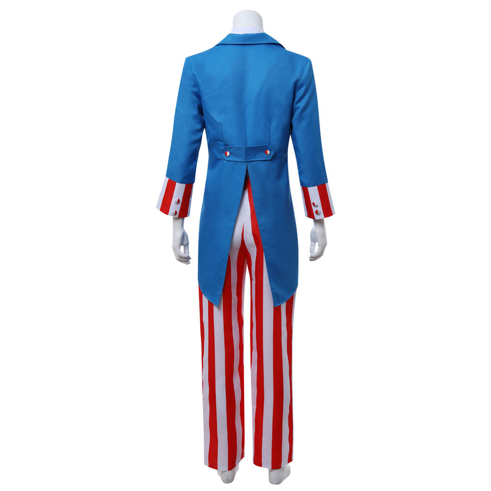 The Purge 3 : Election Year Uncle Sam Halloween Cosplay Costume - Tophatter Daily Deals