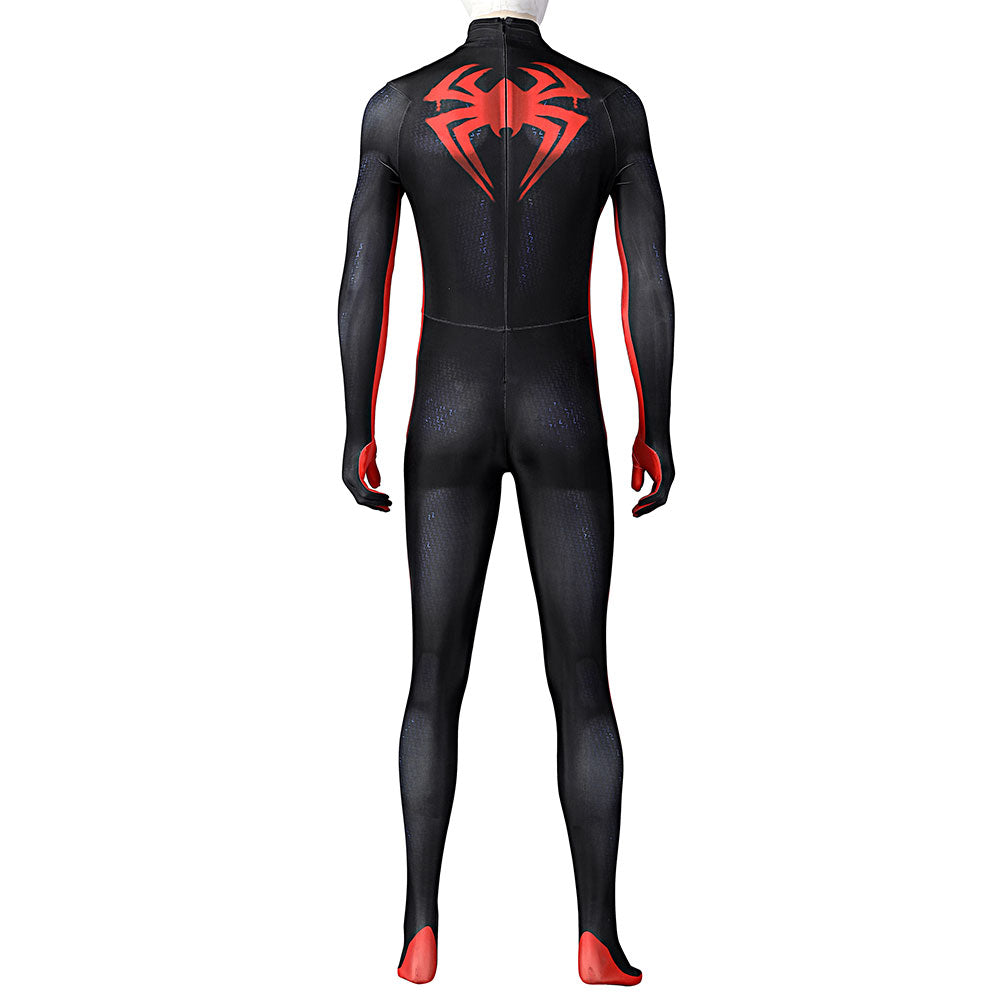 MAV Spider-Man: Across The Spider-Verse Miles Morales Jumpsuit Zentai Cosplay Costume - Tophatter Daily Deals