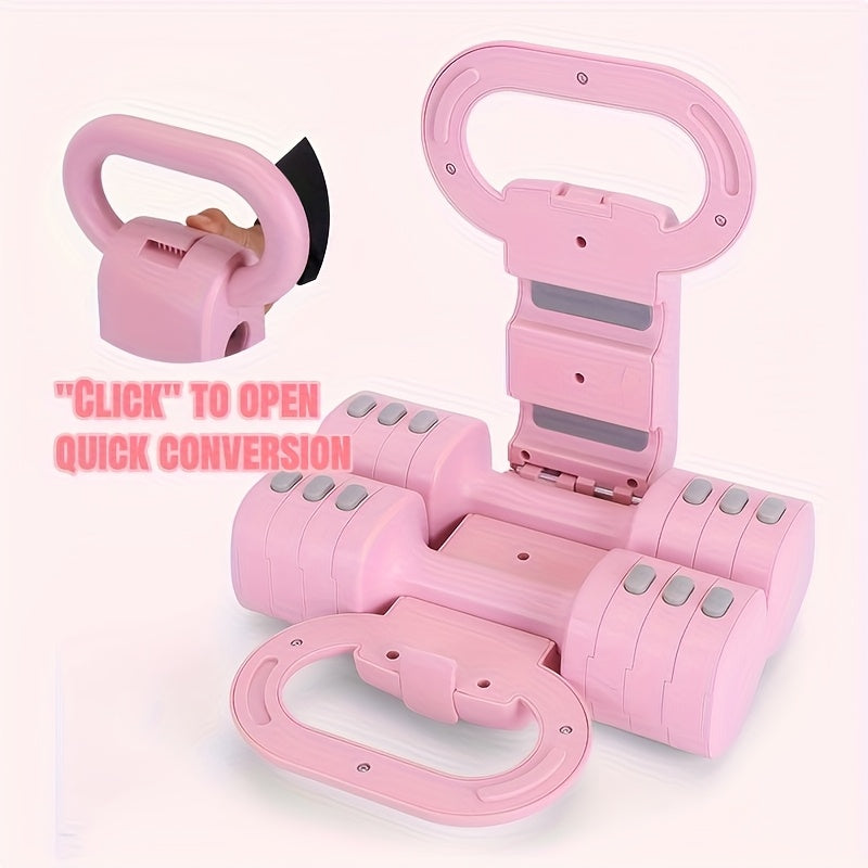 Dumbbell Kettlebell Set Home Fitness Kit Sports & Fitness > Exercise, Gym & Fitness > Free Weights - Tophatter Daily Deals