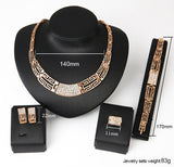 18K Gold Plated Jewelry Jewelry Set Jewelry sets - Tophatter Daily Deals