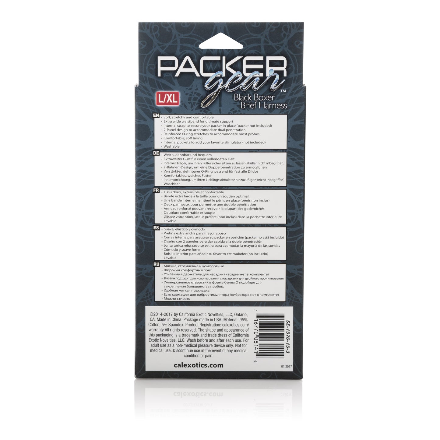 Packer Gear Boxer Harness Black Large to Xtra Large > Gender > Bodywear - Tophatter Daily Deals