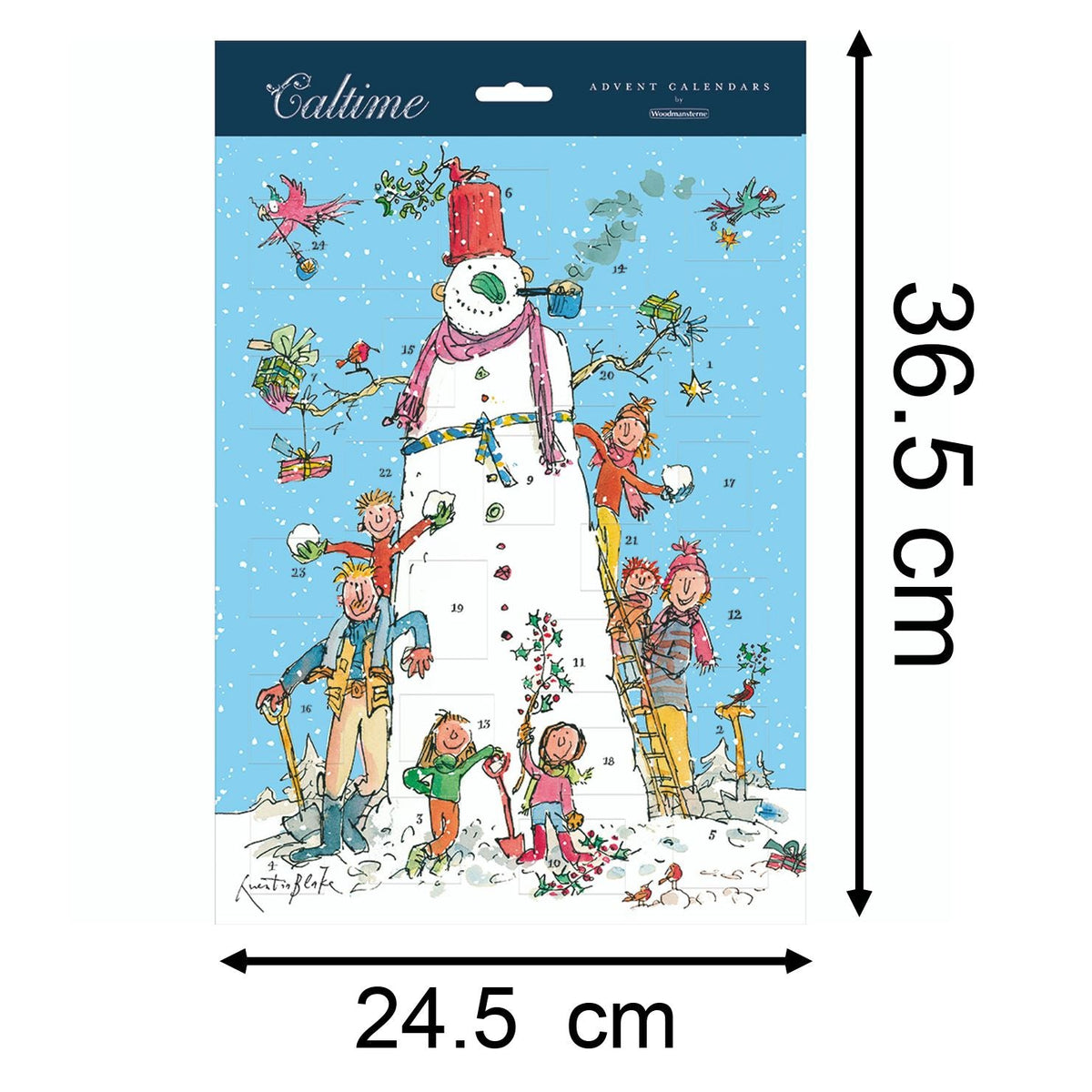 Quentin Blake Christmas Advent Calendar | Snowman Christmas Advent Calendar Advent Calendar - Tophatter Daily Deals
