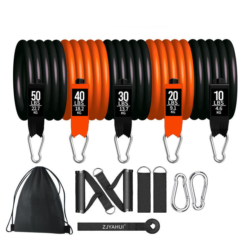Bodhi Stick Set Fitness Rally Bodhi Stick Set TPE 150lb 11piece set bagge 0 - Tophatter Daily Deals