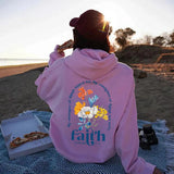 Oversized Women's Hoodie - Relaxed Fit, Polyester, Casual 3D Changing Face Moving Picture Frame - Tophatter Daily Deals