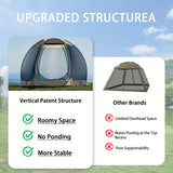 6-8 Person All-Season Portable Sheer Camping Tent Camping & Hiking > Tents & Camp Furniture - Tophatter Daily Deals