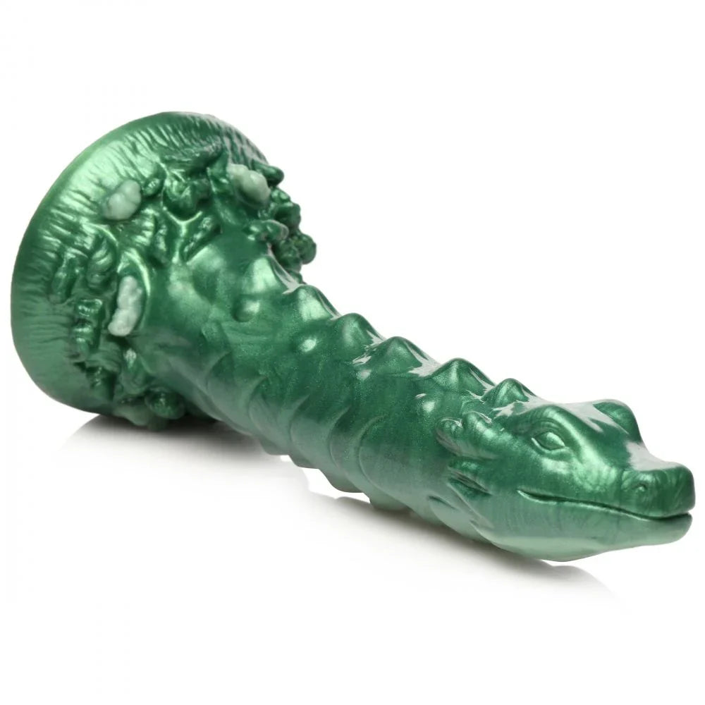 Creature Cocks Cockness Monster (Green) – 8.1" Silicone Dragon Dildo > Dildos > Fantasy - Tophatter Daily Deals