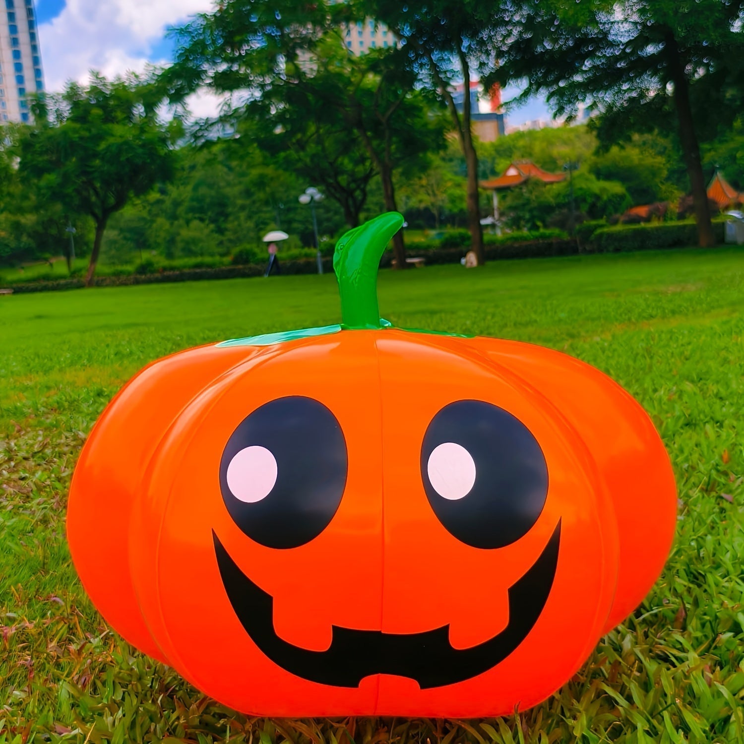 Pumpkin Inflatable Halloween Decoration Halloween - Tophatter Daily Deals