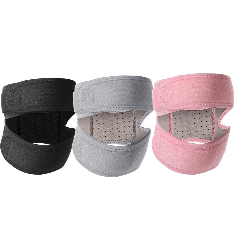 Built-in Double Silicone Pressure Adjustable Patella Retinaculum 0 - Tophatter Daily Deals