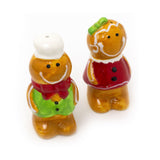 Christmas Gingerbread Salt & Pepper Pots | Festive Novelty Salt & Pepper Shakers Salt and Pepper Shakers - Tophatter Daily Deals