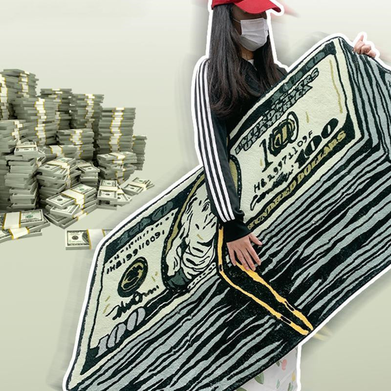 Stack of Cash Room Rug 0 - Tophatter Daily Deals