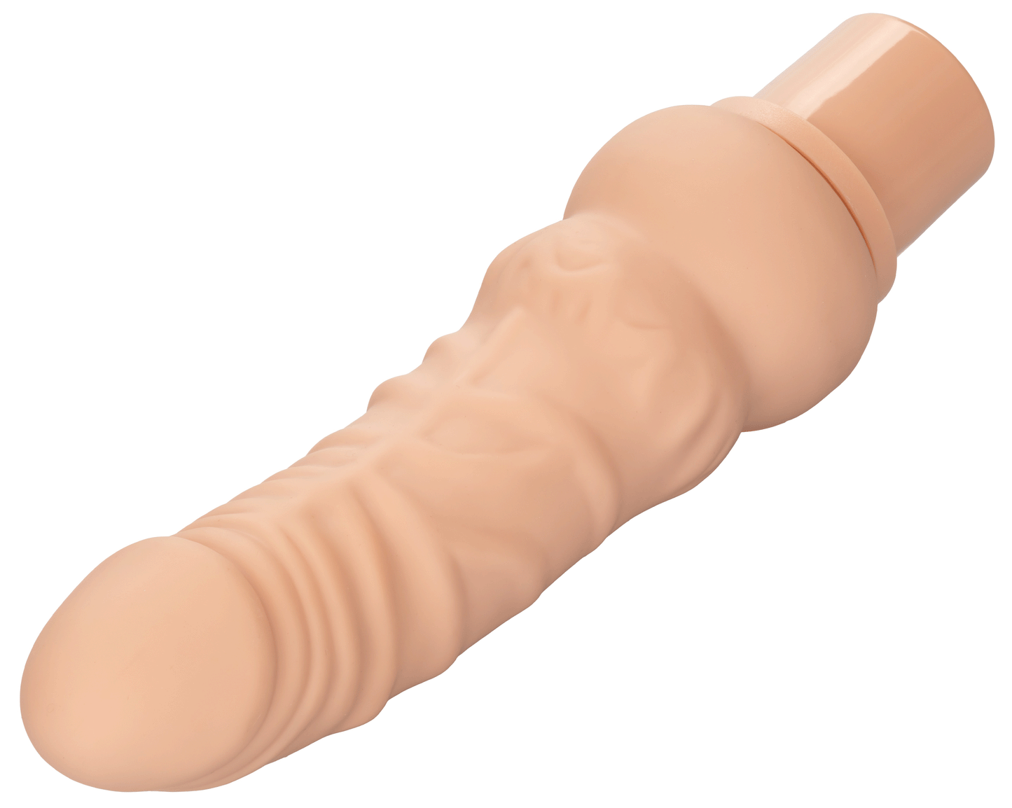 Power Stud Curvy Vibrator Ivory Flexible Silicone 12 Vibration Functions Waterproof > Vibrators > Realistic Vibrators - Tophatter Daily Deals