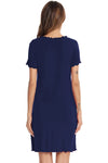 Round Neck Short Sleeve Lounge Dress Sleep Dresses Apparel & Accessories Fast Shipping Free Shipping H#Y HOT DEALS HOME PAGE Lingerie Sleepwear Loungewear New Deals sexy lingerie Ship From Overseas Ship from USA Sleep Sleep Dresses sleepwear Sleepwear & Loungewear USA USA STOCK women lingerie Women's Fashion - Tophatter Daily Deals And Savings